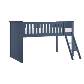 Nora Blue Low Loft Bunk