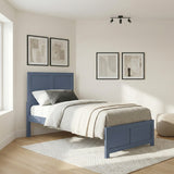 Nora Blue Twin Platform Bed