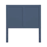 Nora Blue Twin Platform Bed