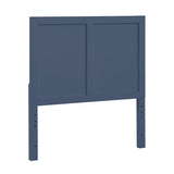 Nora Blue Twin Platform Bed
