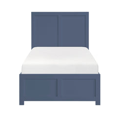 Nora Blue Twin Platform Bed