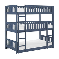 Nora Blue Triple Bunk Bed