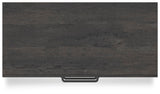 Delmorta Dark Gray Chest of Drawers