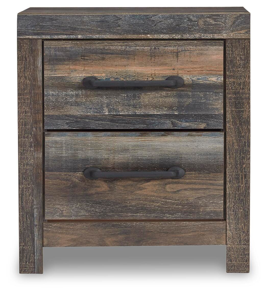 Drystan Multi Queen Panel Bed, Dresser, Mirror, Chest and 2 Nightstands