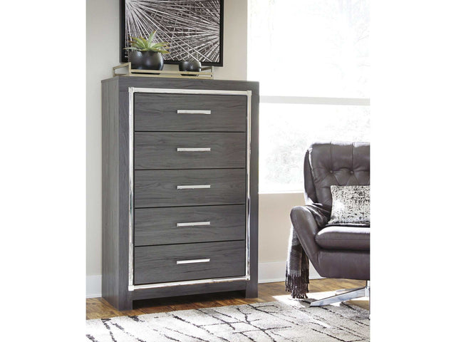 Lodanna Gray Chest - Ornate Home