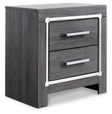 Lodanna Gray Dresser, Chest and Nightstand