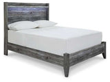 Baystorm Gray Full Panel Bed - Ornate Home