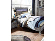 Baystorm Gray Full Panel Bed - Ornate Home