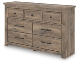 Keithland Brown Dresser (Online Special Price)