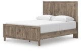 Keithland Brown Queen Panel Bed
