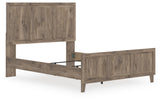 Keithland Brown Queen Panel Bed (Online Special Price)