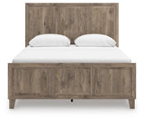 Keithland Brown Queen Panel Bed (Online Special Price)