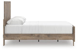 Keithland Brown Queen Panel Bed