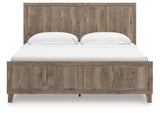 Keithland Brown King Panel Bed (Online Special Price)