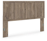 Keithland Brown King Panel Headboard (Online Special Price)