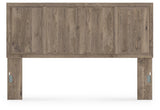 Keithland Brown King Panel Headboard (Online Special Price)