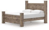 Keithland Brown King Poster Bed