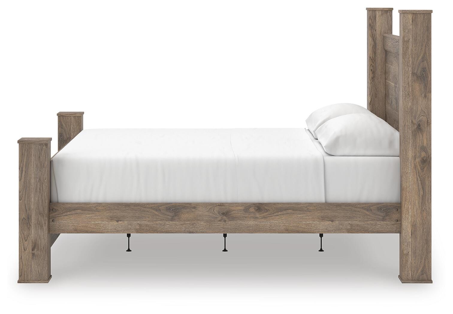 Keithland Brown King Poster Bed