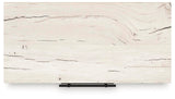 Lawroy Light Natural Queen Panel Storage Bed, Dresser, Mirror, Chest and Nightstand