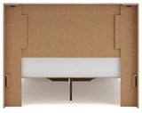Lawroy Light Natural Queen Panel Storage Bed, Dresser, Mirror, Chest and Nightstand