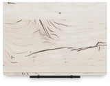 Lawroy Light Natural Queen Panel Storage Bed, Dresser, Mirror, Chest and Nightstand