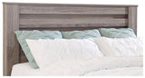 Zelen Warm Gray King/California King Panel Headboard - Ornate Home