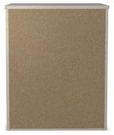 Stelsie White Queen Panel Bed, Dresser, Mirror and 2 Nightstands (Online Special Price)