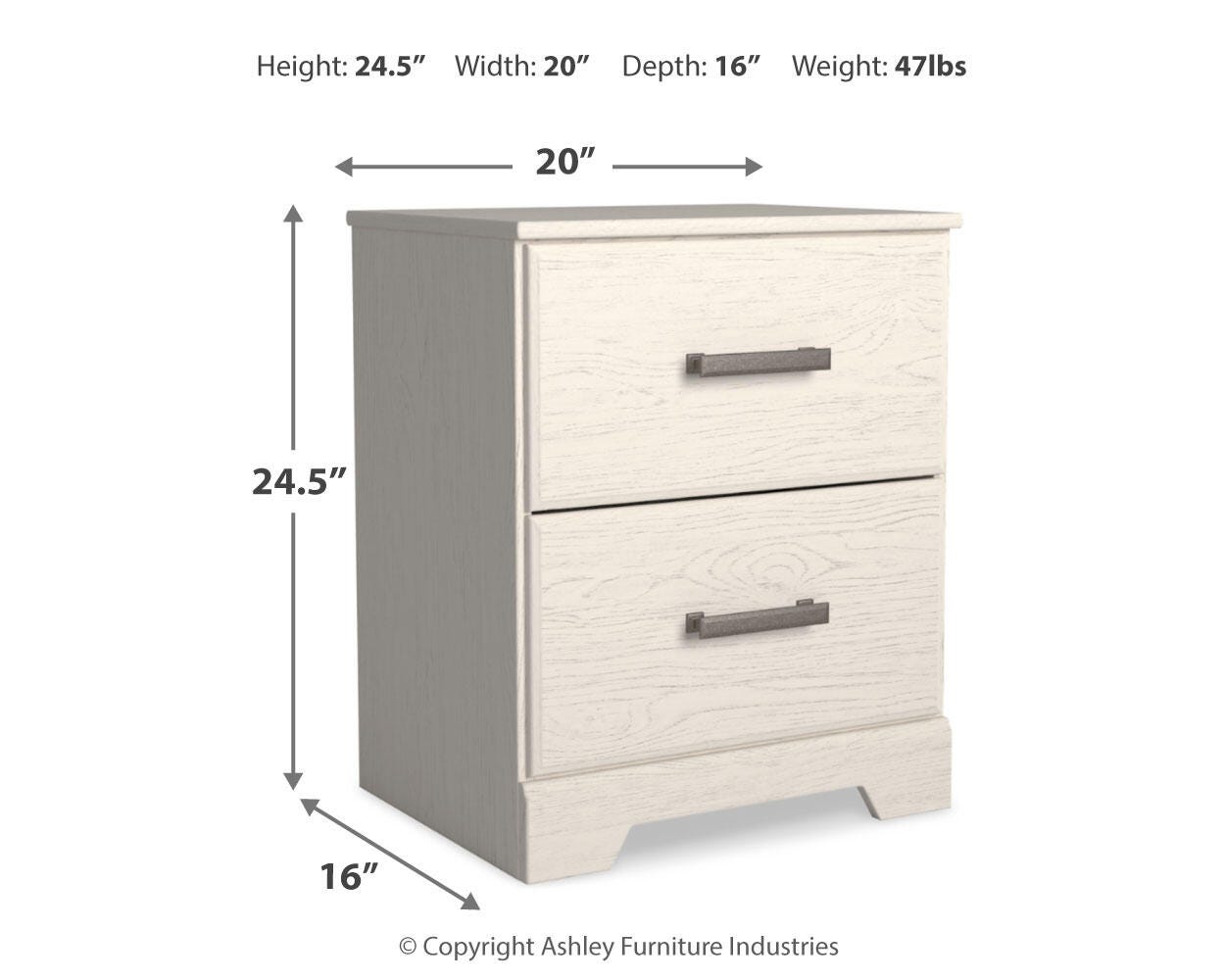 Stelsie White King Panel Bed, Dresser, Mirror, Chest and 2 Nightstands (Online Special Price)