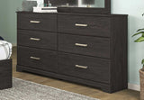 Belachime Black Dresser - Ornate Home