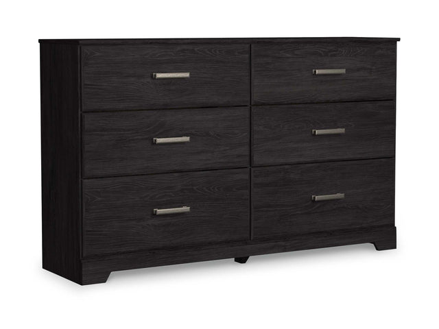 Belachime Black Dresser - Ornate Home