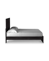 Belachime Black King Panel Bed - Ornate Home