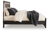 Brizmore Black Queen Panel Bed (Online Special Price)