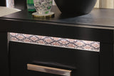 Brizmore Black Two Drawer Nightstand