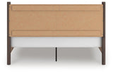 Cadmori Brown King Panel Platform Bed
