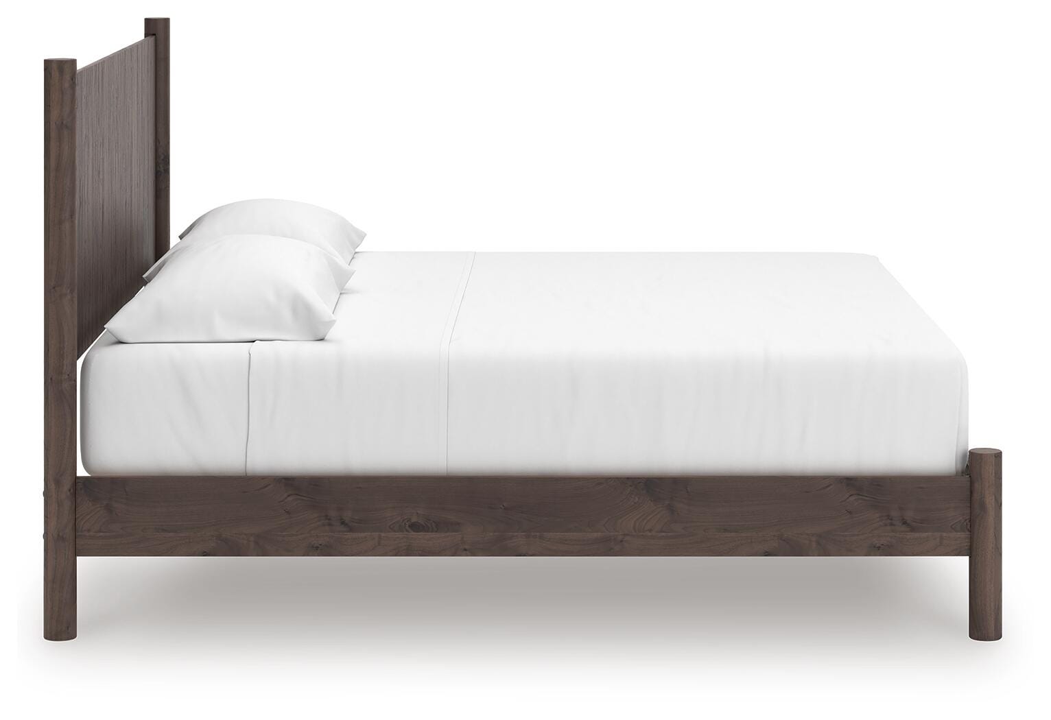 Cadmori Brown King Panel Platform Bed (Online Special Price)
