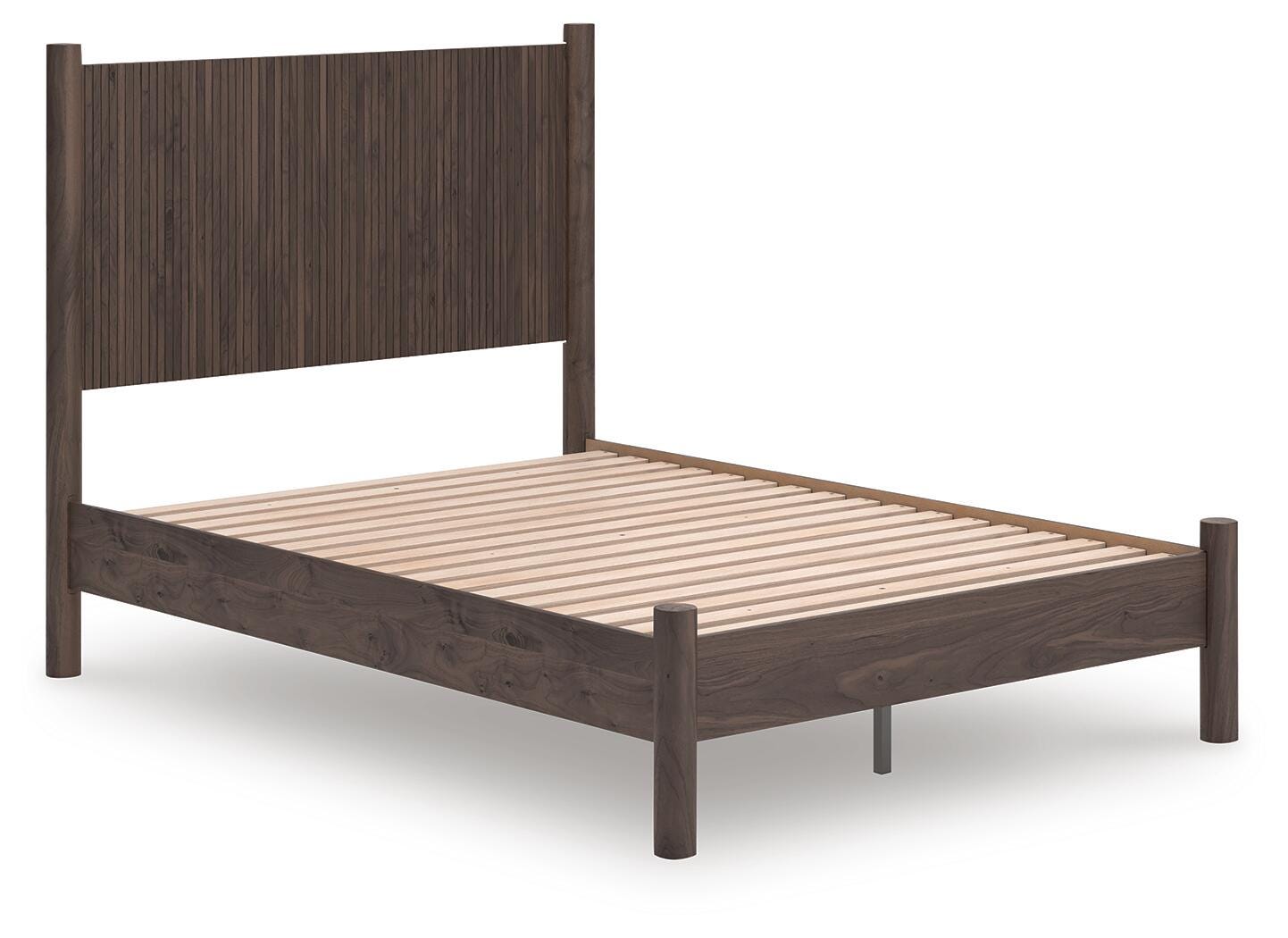 Cadmori Brown Full Panel Platform Bed