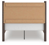 Cadmori Brown Full Panel Platform Bed