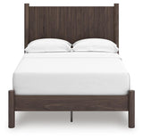 Cadmori Brown Full Panel Platform Bed