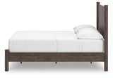 Cadmori Brown Full Panel Platform Bed