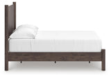 Cadmori Brown Full Panel Platform Bed