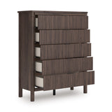 Cadmori Brown Wide Chest of Drawers
