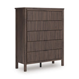 Cadmori Brown Wide Chest of Drawers