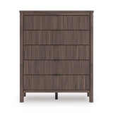 Cadmori Brown Wide Chest of Drawers (Online Special Price)