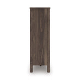 Cadmori Brown Wide Chest of Drawers (Online Special Price)