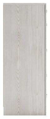 Altyra White Full Panel Bed, Dresser, Chest and 2 Nightstands