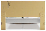 Altyra White King Storage Panel Bed and Nightstand