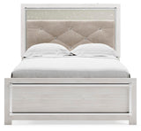 Altyra White Full Panel Bed, Dresser, Chest and 2 Nightstands