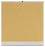 Altyra White King Storage Panel Bed and Nightstand