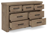 Garistyn Light Brown Dresser (Online Special Price)