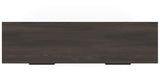 Shaehartin Dark Brown Six Drawer Dresser